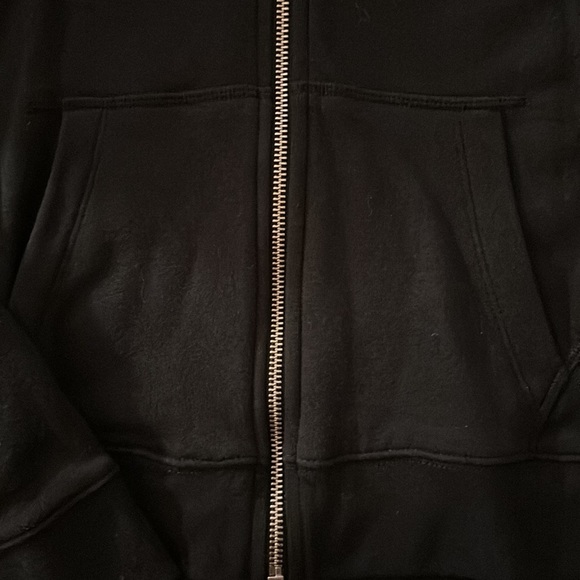 #9 PINK /Victoria Secret Zipper Hoodie Size :Small Color:Black - Picture 5 of 6